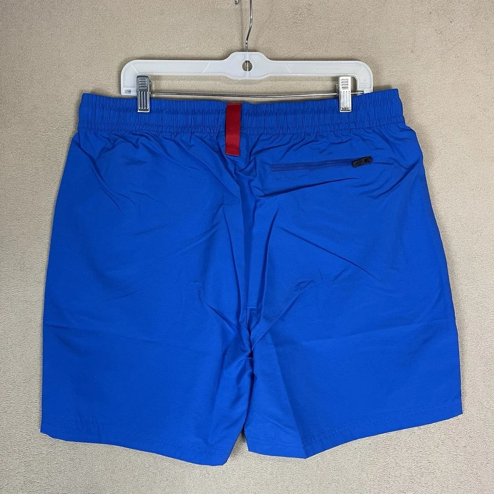 100 Thieves Short Mens XL Blue Foundations Nylon Athletic Lineless Elastic Waist